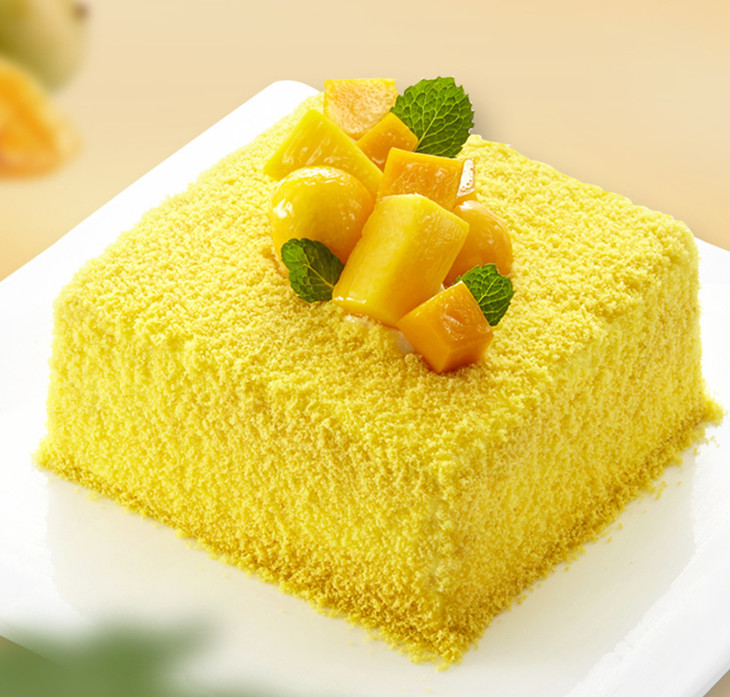 芒果香缇蛋糕丨mango cream cake