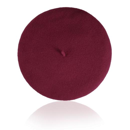 北京仓｜LAULHERE-BASQUE-绛红色 贝雷帽［法国设计师］ 商品图4