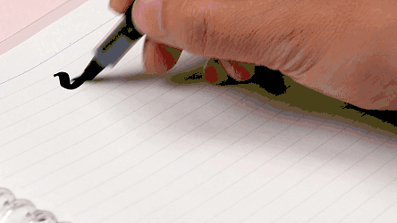 直液式软毛笔 行书练习书法笔(不可灌装墨水) - 老爸商城