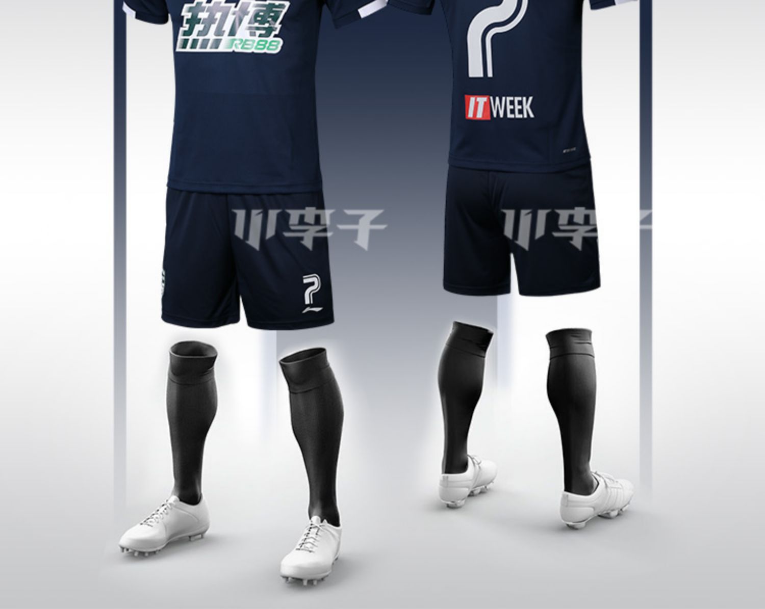 lining李宁足球运动比赛训练定制组队球衣成人青少年足球服