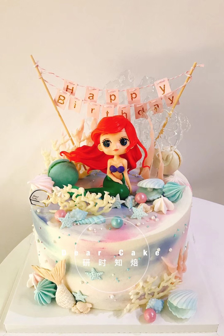 【海的女儿/美人鱼公主】乳脂蛋糕