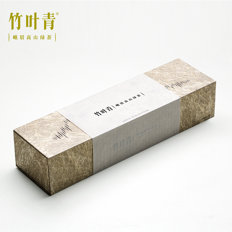 【2019春茶現貨】竹葉青茶葉峨眉高山綠茶特級(論道)禮盒120g