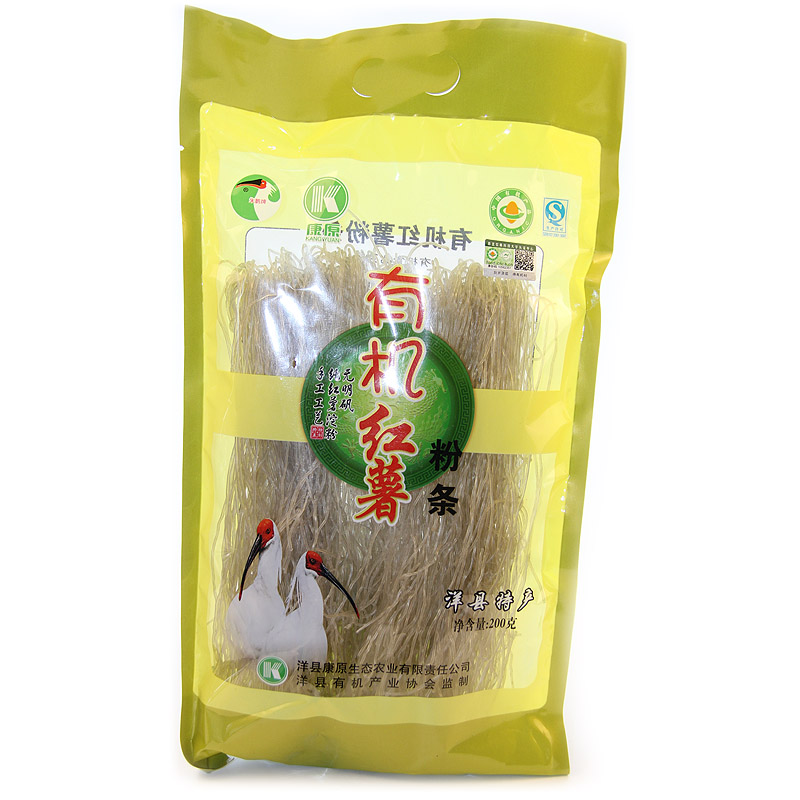 有机红薯粉条200g@康原