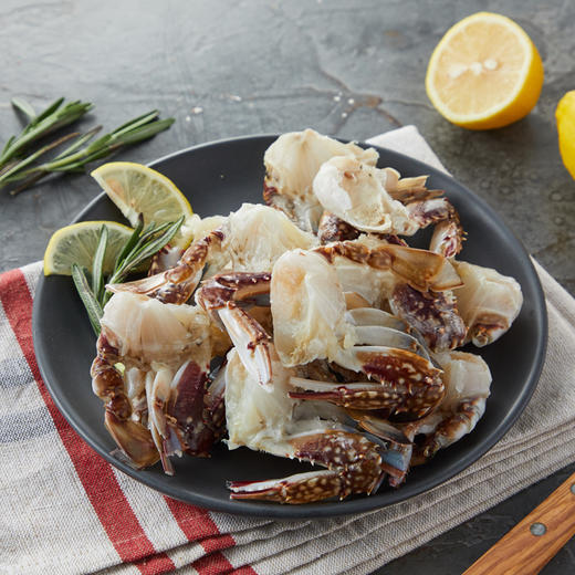 爱之鱼切蟹 (梭子蟹块)450g/袋【禾鲜严选】