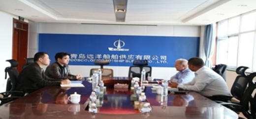 德国Oldendorff船东拜访青岛远洋船舶供应有限公司 商品图0