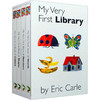 我的图书馆4册 儿童英文原版绘本 My Very First Library 艾瑞卡尔爷爷Eric Carle经典英语启蒙纸板书 color words numbers 商品缩略图0
