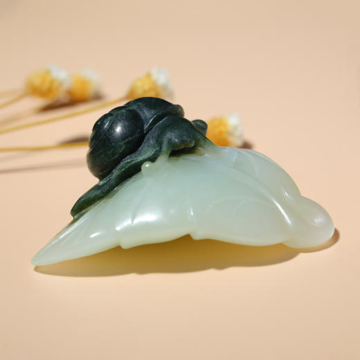 和田玉（白玉）独籽挂件-- 安居乐业 16g 商品图2