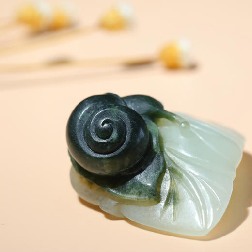 和田玉（白玉）独籽挂件-- 安居乐业 16g 商品图3