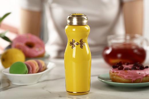 华风旗袍随身杯彩釉鎏金 单层250ml 商品图1