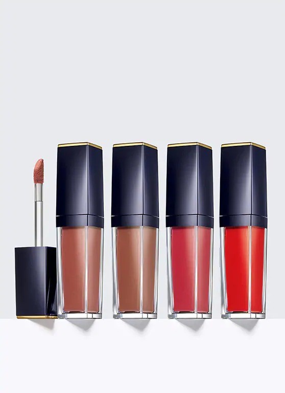 estee lauder 雅诗兰黛倾慕唇釉4支正装套装