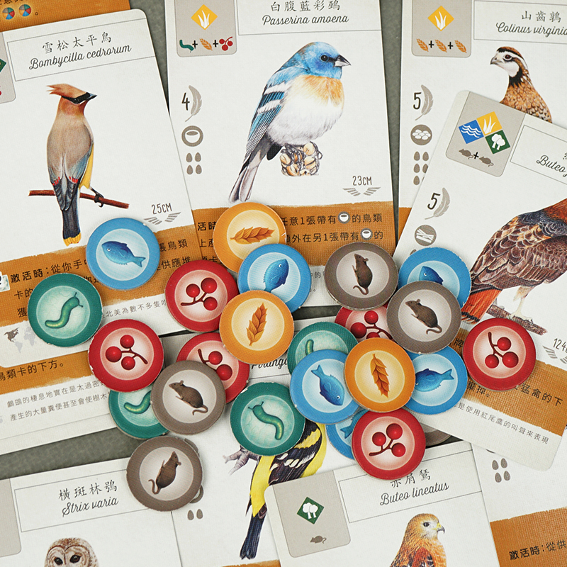 桌游丨展翅翱翔 一套大型鸟类科普桌游玩具 限量正版wingspan