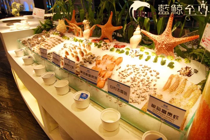 商品详情 蓝鲸至尊海鲜自助餐 午餐/晚餐通用券 118元/人(儿童同价)