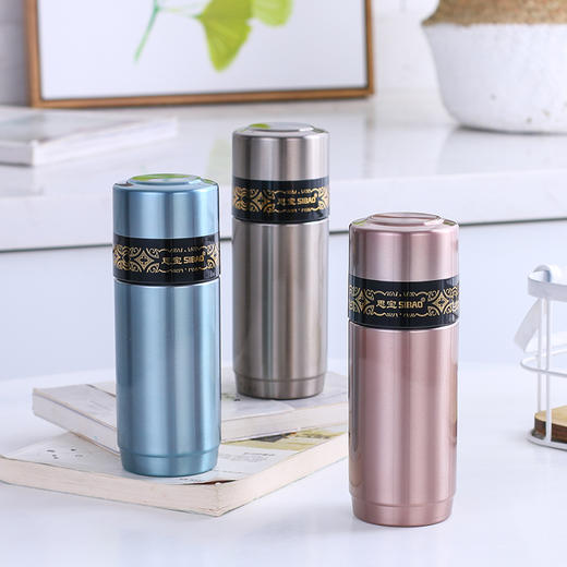 思宝官方旗舰店思源S7/8/9真空保温杯带盖水杯304不锈钢家用水杯 商品图4