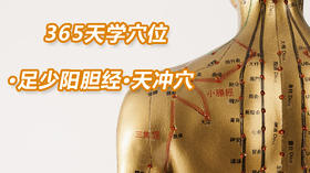 13.足少阳胆经7.天冲穴