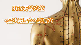 13.足少阳胆经20.京门穴