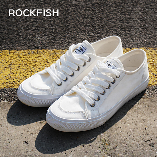 不怕水的英国 rockfish 小白鞋!梅根王妃怀孕都穿,防雨防污,显腿长!