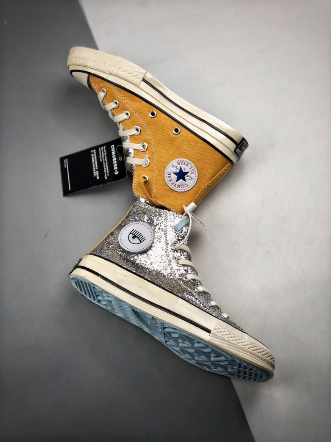 男女鞋均有 匡威converse x chiara ferragni 联名大眼睛