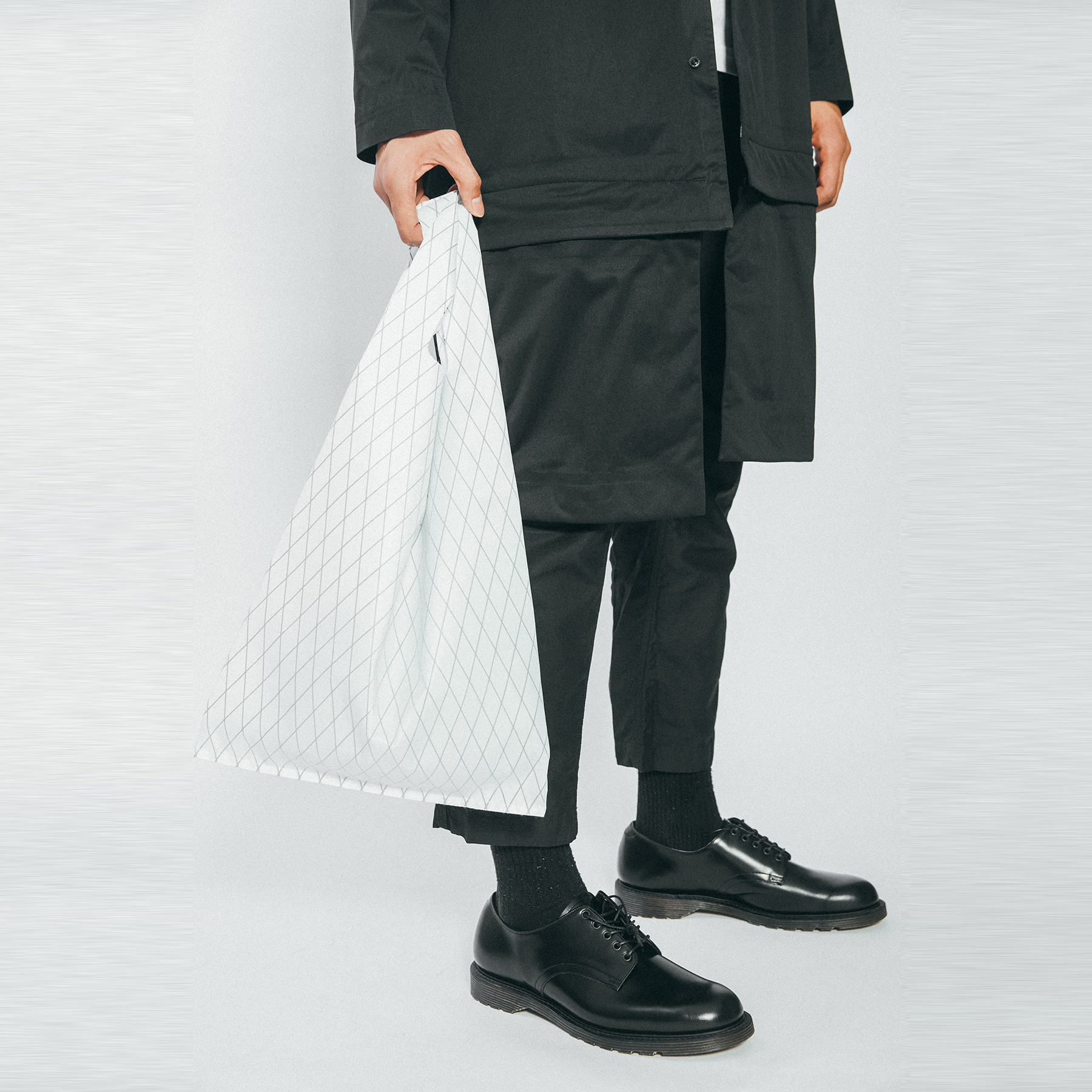 white mountaineering saitos 3l technical shirt coat 三层尼龙机能