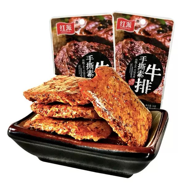 手撕牛排 黑椒味