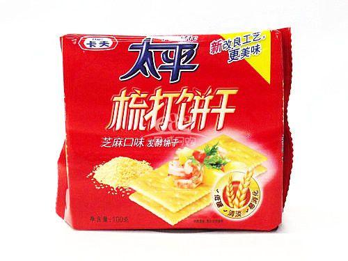100g奇宝太平芝麻梳打饼干 商品图0