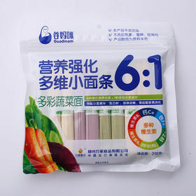 218g谷妈咪多彩蔬菜面