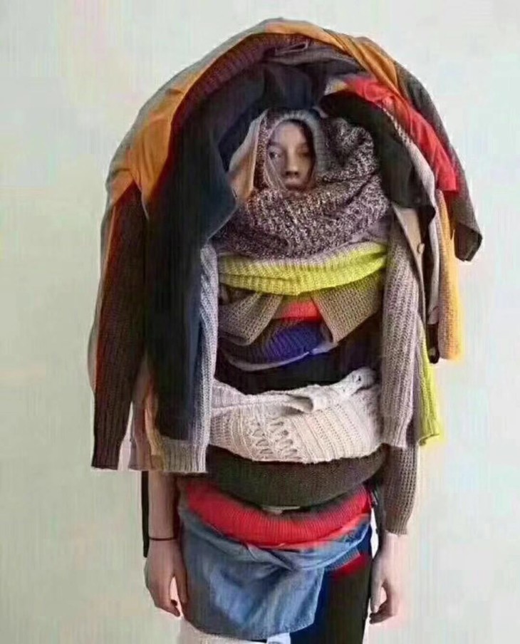 我们可以卸下冬天的所有衣服 轻装上阵.