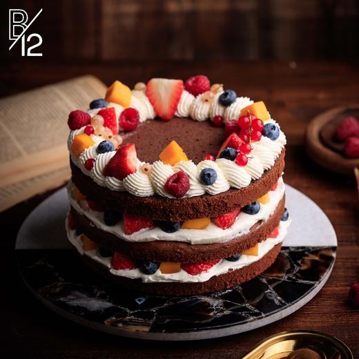 巧克力水果裸蛋糕 | 内含：芒果 草莓 蓝莓 树莓 商品图1