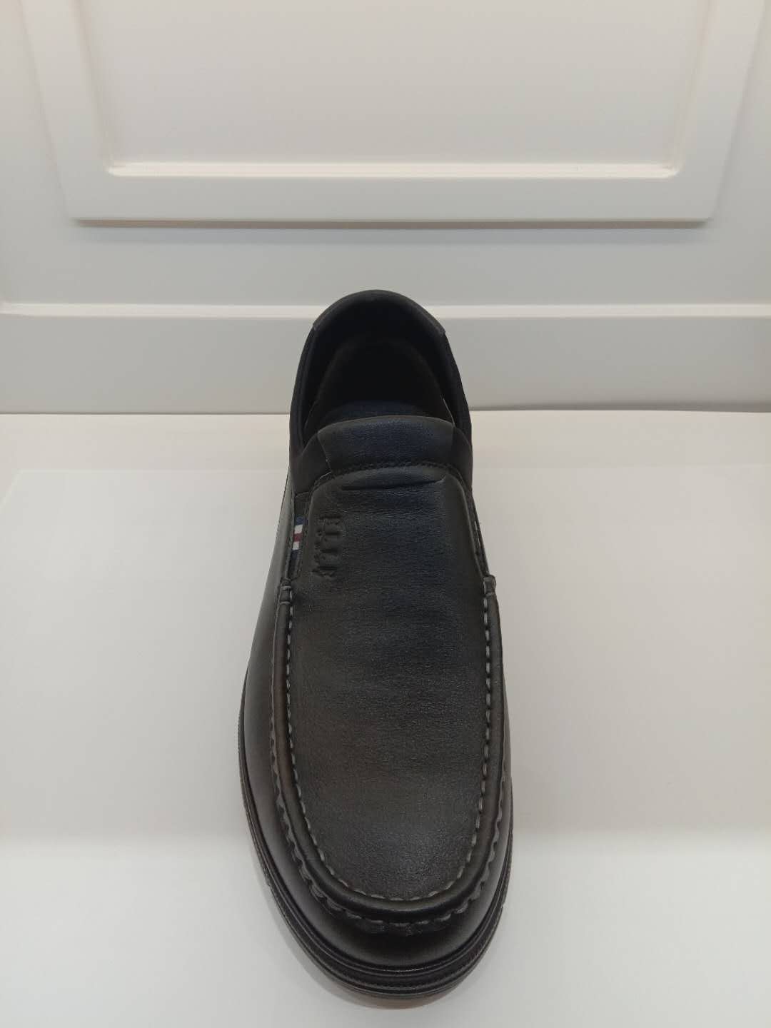 17店庆预售】5楼 elle homme 黑色经典款一脚蹬时尚休闲男鞋178912130