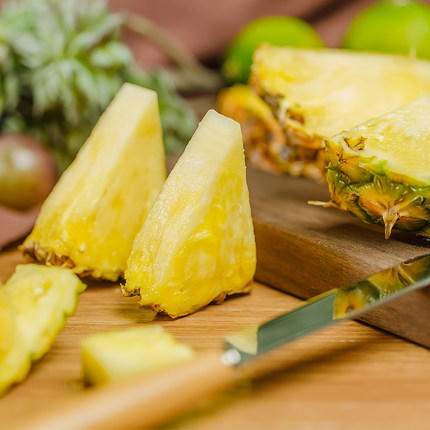 菲律宾佳农凤梨 个/约1500g 进口无眼金菠萝/肉质细嫩 浓甜如蜜 商品图2