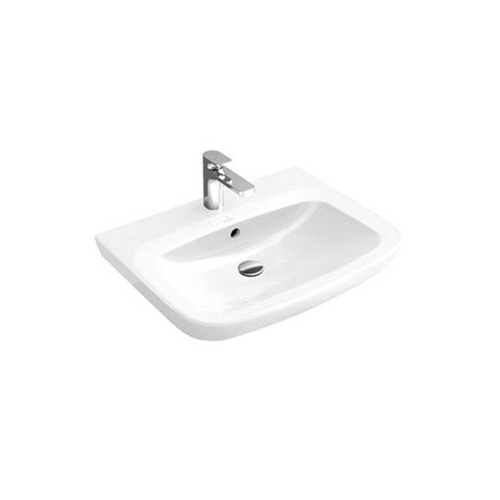 德国进口唯宝villeroy&boch 圣提克系列洗脸盆514365r1台盆650×500mm