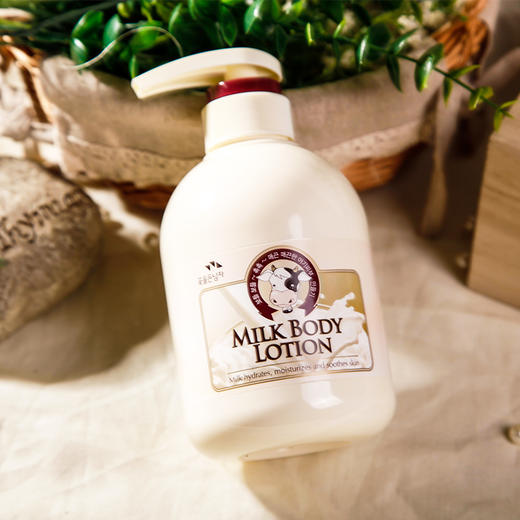 【门店直发】韩国所望牛奶嫩白滋润经典香氛润肤乳500ml /沐浴露750ml 商品图1