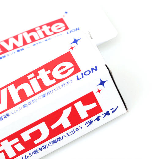 【门店直发】日本狮王WHITE美白牙膏150g 商品图4