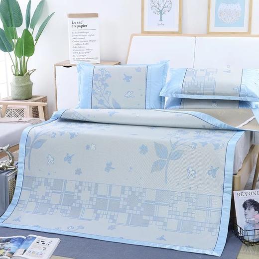 花开四季冰丝席 商品图0