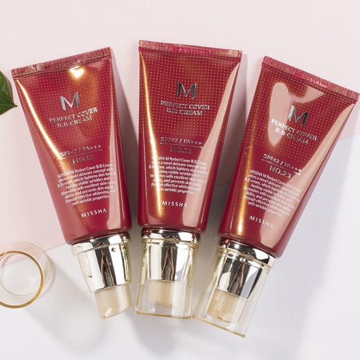 【门店直发】#21 Missha 谜尚红色BB霜50ml（新老包装随机发货） 商品图3