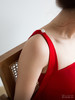 AtelierMissLu / Lara-嘉年华红系带长礼服 商品缩略图5
