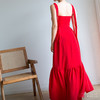 AtelierMissLu / Lara-嘉年华红系带长礼服 商品缩略图4