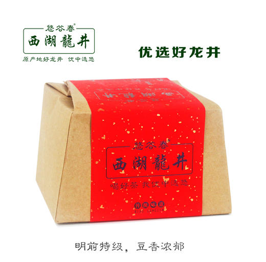 新茶已上市】960西湖龙井250克 明前特级 豆香浓郁 老杭州礼品 商品图0