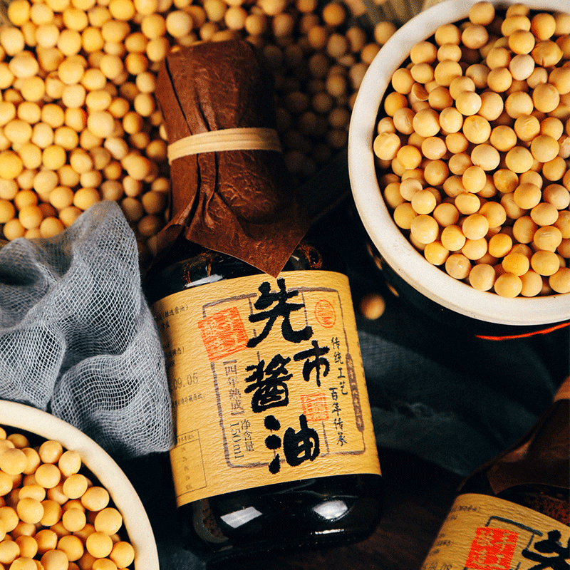 先市酱油|古法手艺制作,好酱油就该这样鲜