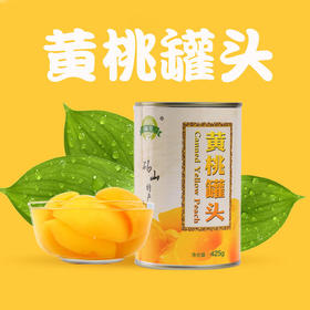 正宗砀山黄桃罐头