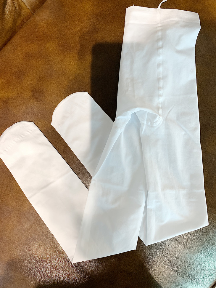 好质量抗起球 儿童纯白色舞蹈女童连体裤袜 春夏款