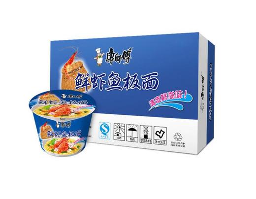康师傅鲜虾鱼板桶装 101克/桶12/箱 商品图4