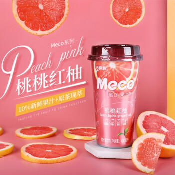 香飘飘奶茶  果汁茶 桃桃红柚 果汁饮料 商品图0