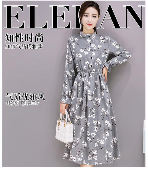 LW13新款文艺连衣裙制作，美腻的美裙 商品图0