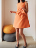 AtelierMissLu / Becca-加州橘趣味褶皱连身裙 商品缩略图3