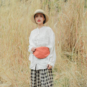 绽放D372朵/久伴/文艺清新系带挎包