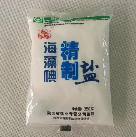 冰凌海藻碘精制盐350克/袋60袋/包 商品图0