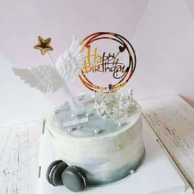 天使之翼-鲜果奶油生日蛋糕