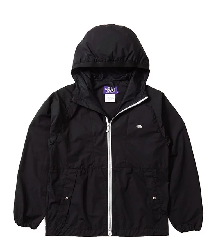 the north face北面日本紫标机能轻薄外套 黑色