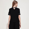 EITIE爱特爱春夏季女装时尚OL简约小上衣圆领T恤衫5913617 商品缩略图2