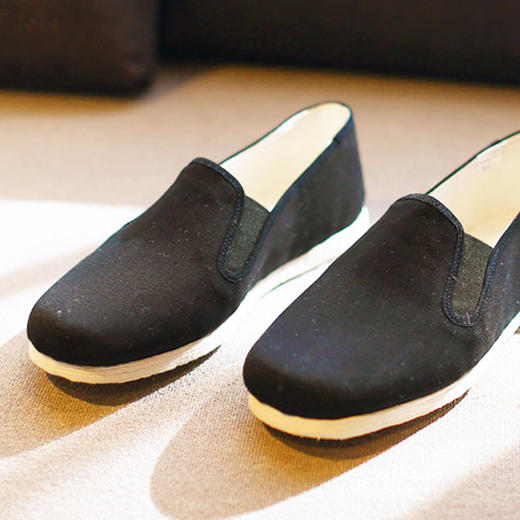 内联升男鞋老北京布鞋千层底加密礼巾舌千层底8109a